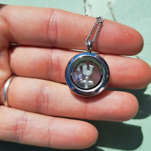Charm Locket Necklace - Picture 3 of 3